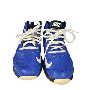 Nike Unisex Kids Team Hustle D7 747998 401 Blue Lace Up Basketball Shoes Sz 11C